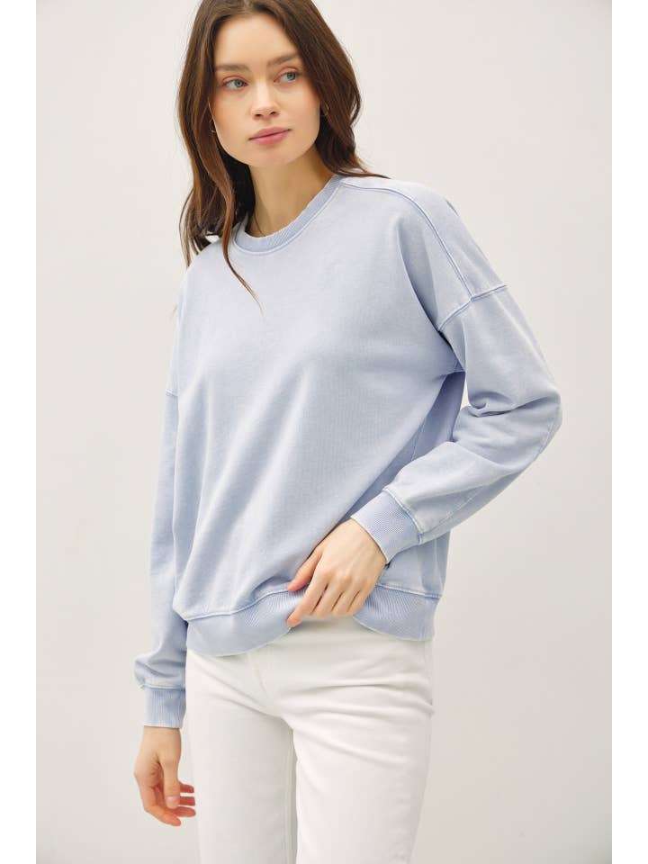 Be Cool - Wholesale Sweatshirt - Women's - GARMENT-DYE COTTON FLEECE