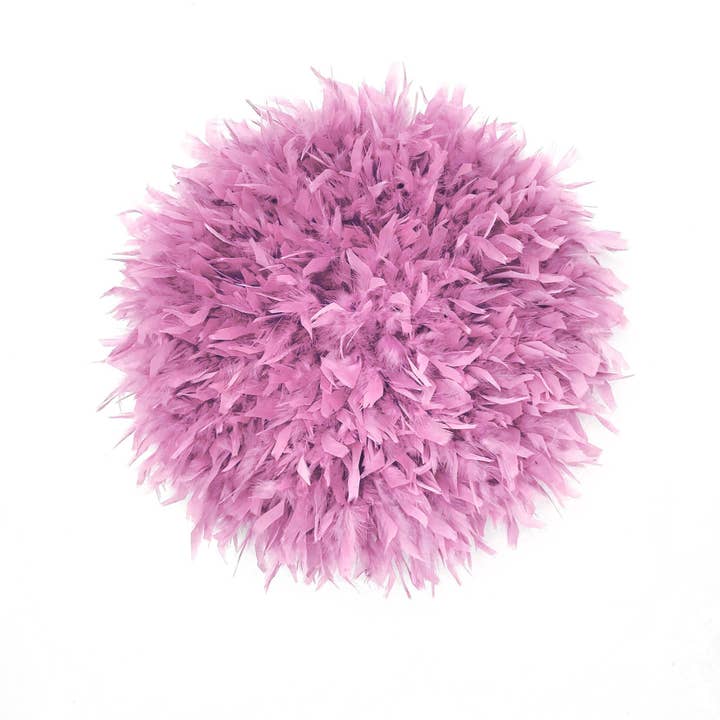 Juju Hat Pink Feather Home Decoration for wholesale by Geometrik Design