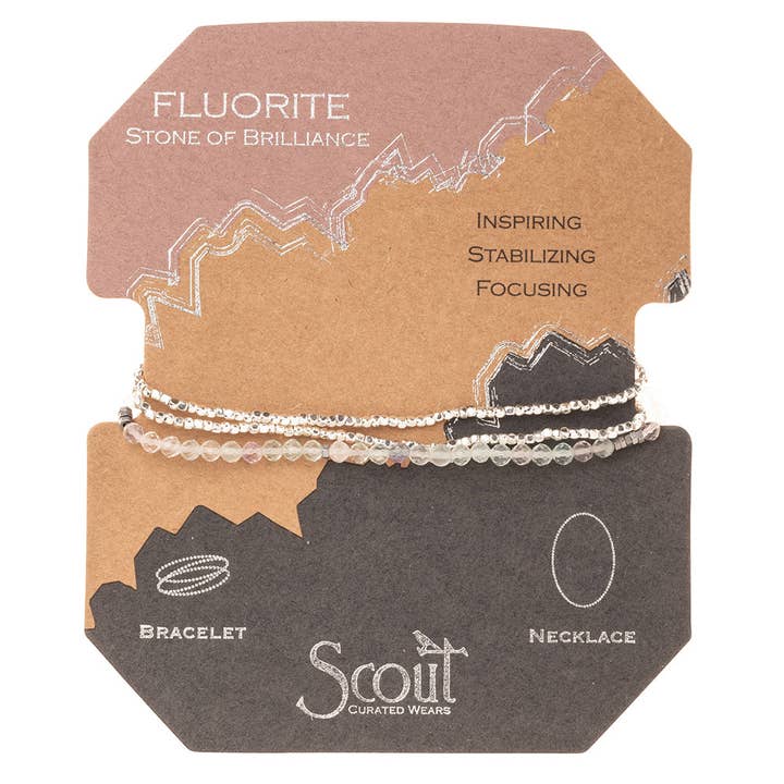 Delicate Stone Fluorite - Stone of Brilliance for wholesale by Scout Curated Wears