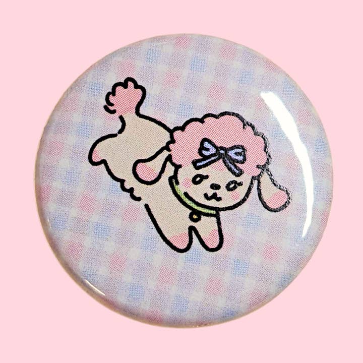 Rosa pudelpin för wholesale av Riley Grae