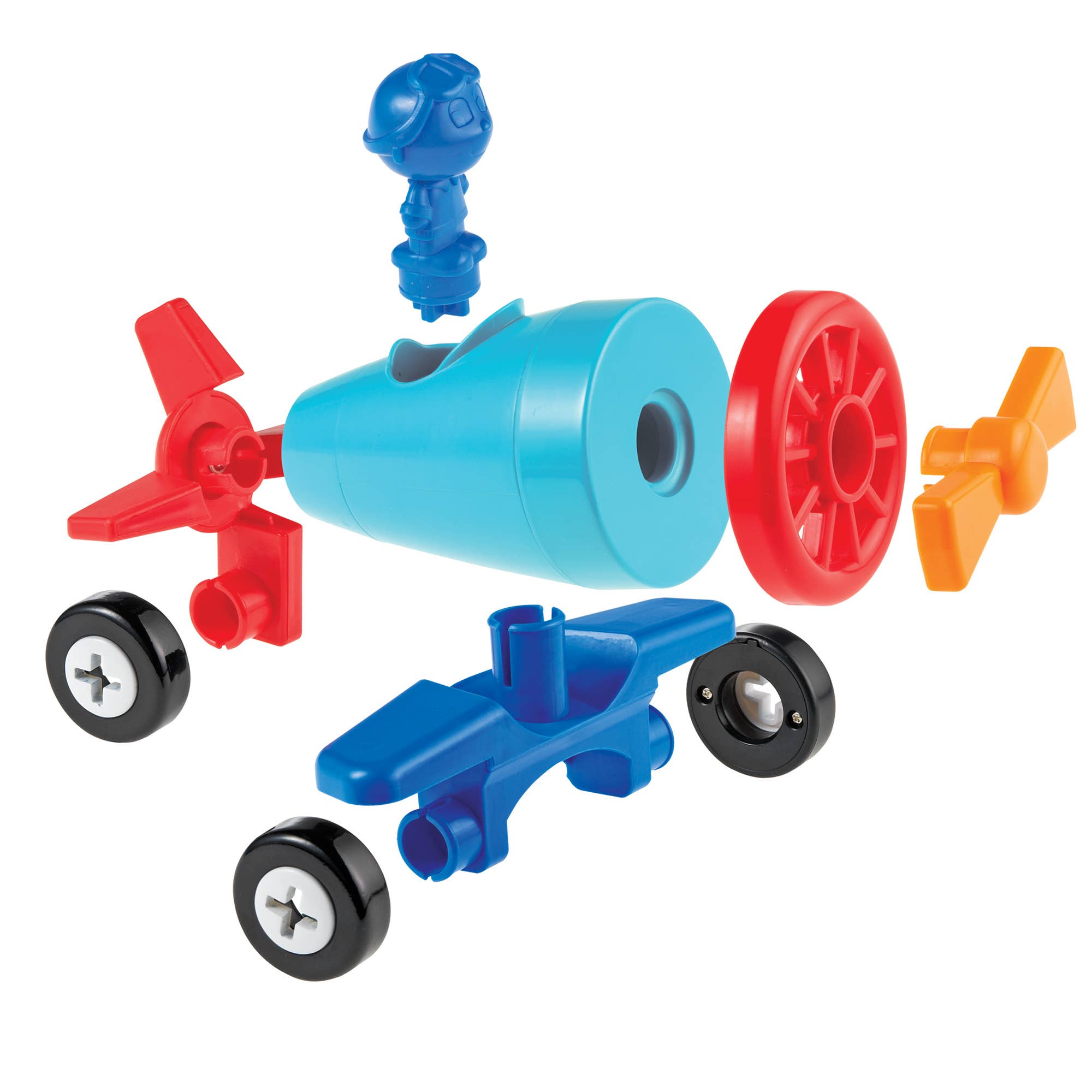 Learning Resources - Wholesale Toy Set - Kids - 1-2-3 Build It!™ Car-Plane-Boat13