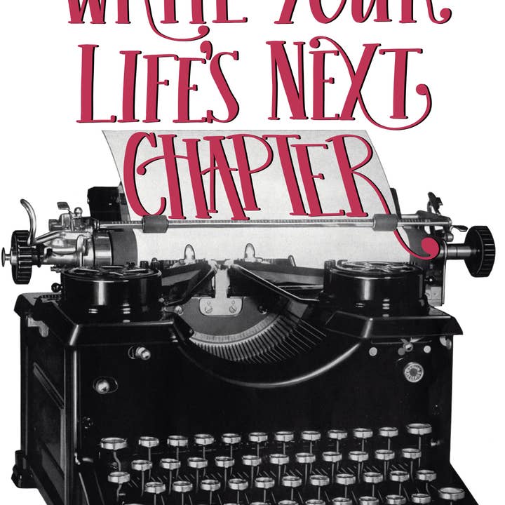 Feather Lettering - Vendita all'ingrosso Biglietto di congratulazioni - Scheda per macchina da scrivere: laurea, cambio di vita, congratulazioni, vintage3