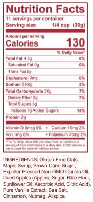 Good Life Naturals - Wholesale Granola - Nut-Free Apple Crisp Granola3