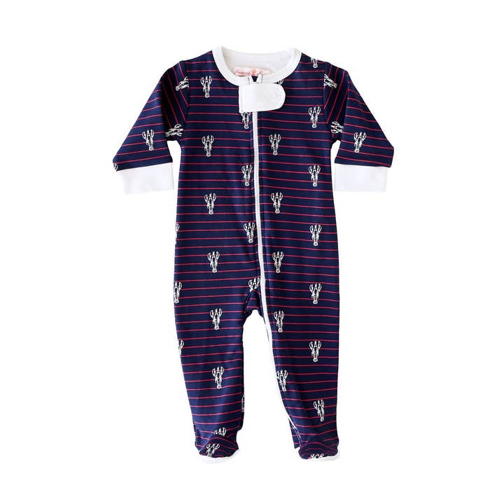 Hummer Stripe Footie for engroshandel hos Pineapple Sunshine