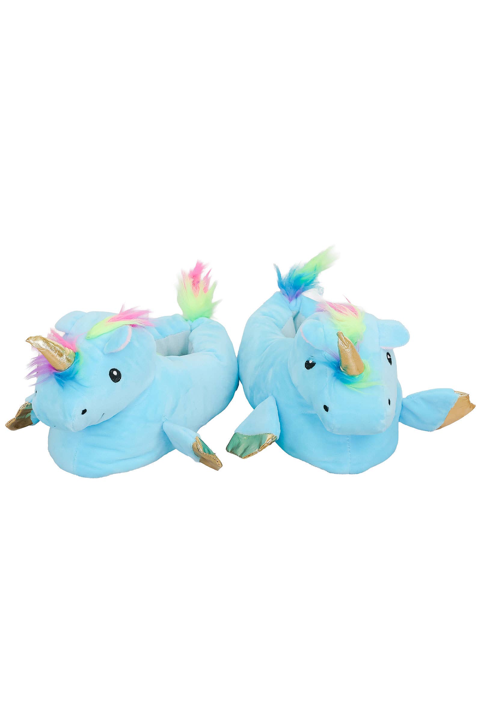 Cap Zone - Wholesale Slippers - Women's - Unicorn Plush Indoor Lounge Sock Slippers1