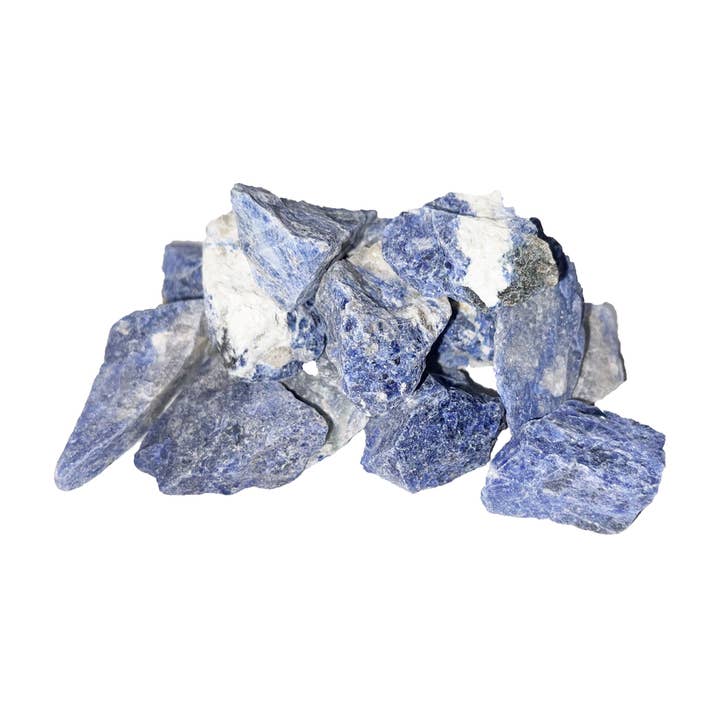 Pietre grezze di sodalite - 500gr per la vendita all'ingrosso da parte di France Mineraux
