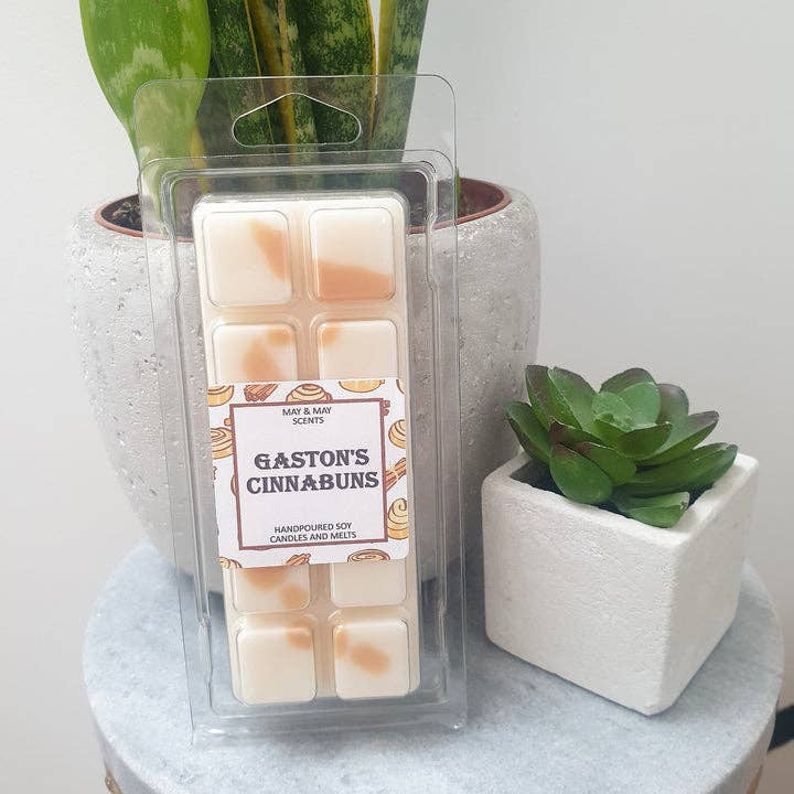 Gaston's Cinnabuns Wax Melt Snap Bar for wholesale by May & May Scents
