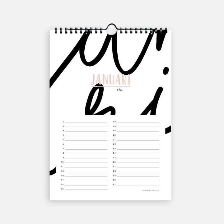 Studio Hoeked - Wholesale Calendar - Special days calendar - What do we celebrate today?4