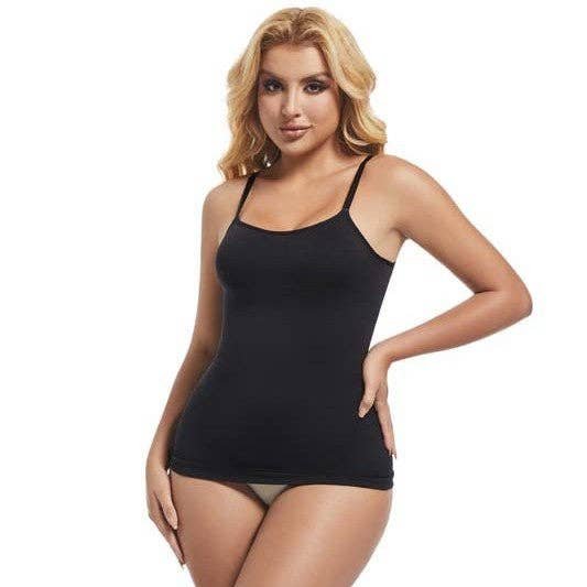 Sömlös stickad formande linne med justerbara axelband för wholesale av DREAM VERA APPAREL