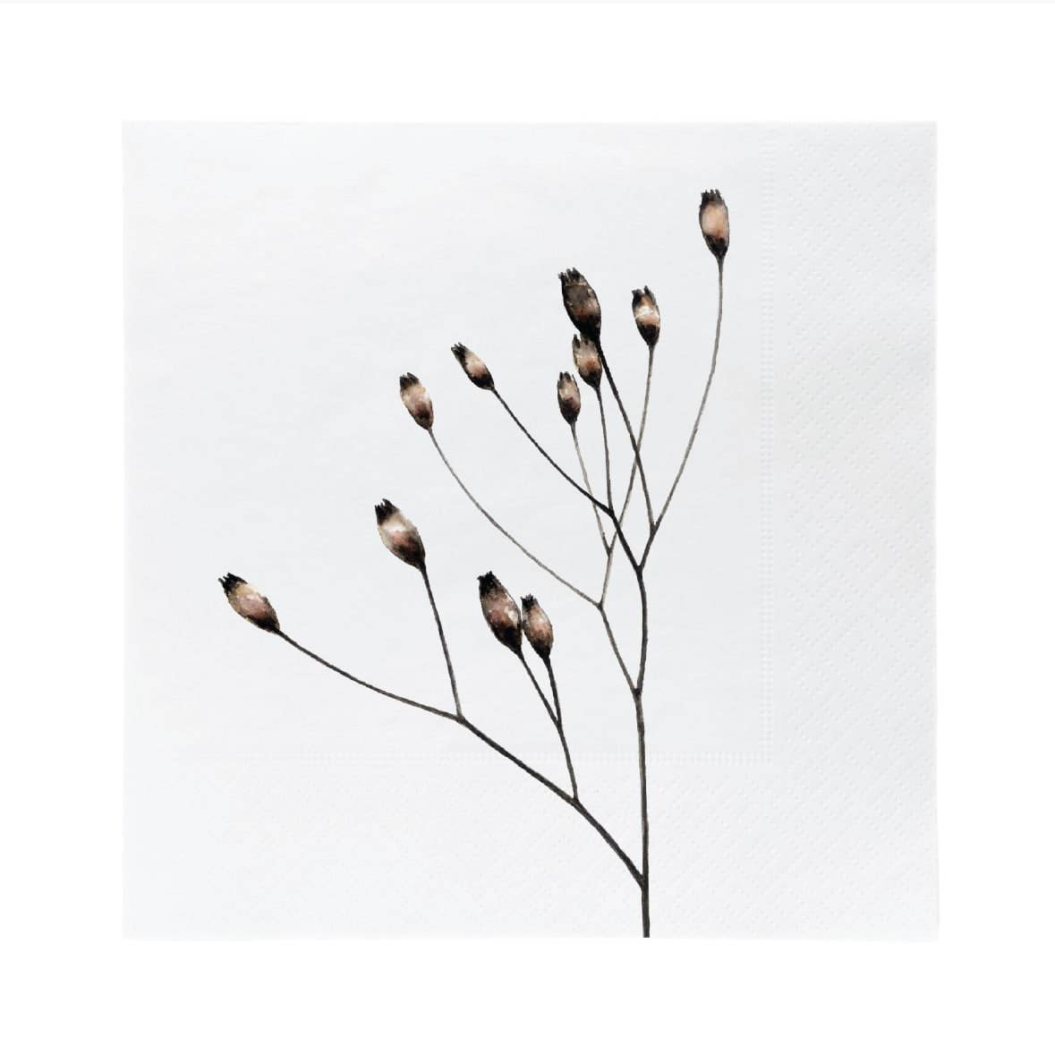 Sögne Home - Wholesale Disposable Napkin - sögne serviett blomst valmue