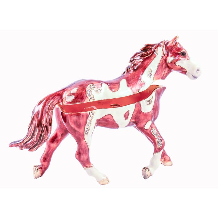 Ciel Collectables – wholesale Jewellery box/organiser – Horse Trinket Box7