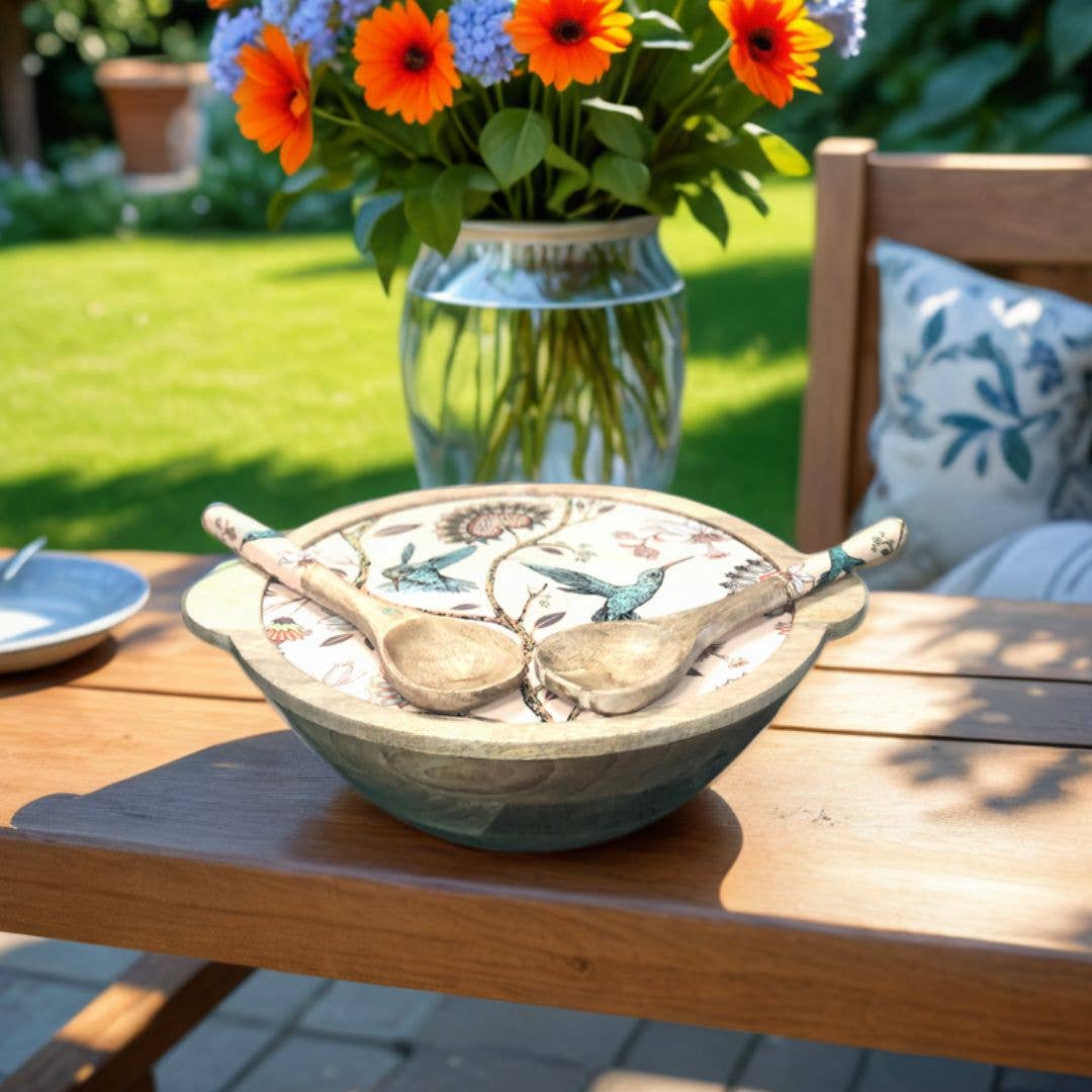 Hartsmede - Wholesale Serve Bowl - Large Serving Bowl Set with Lid & Serving Spoons Ideal Gift18