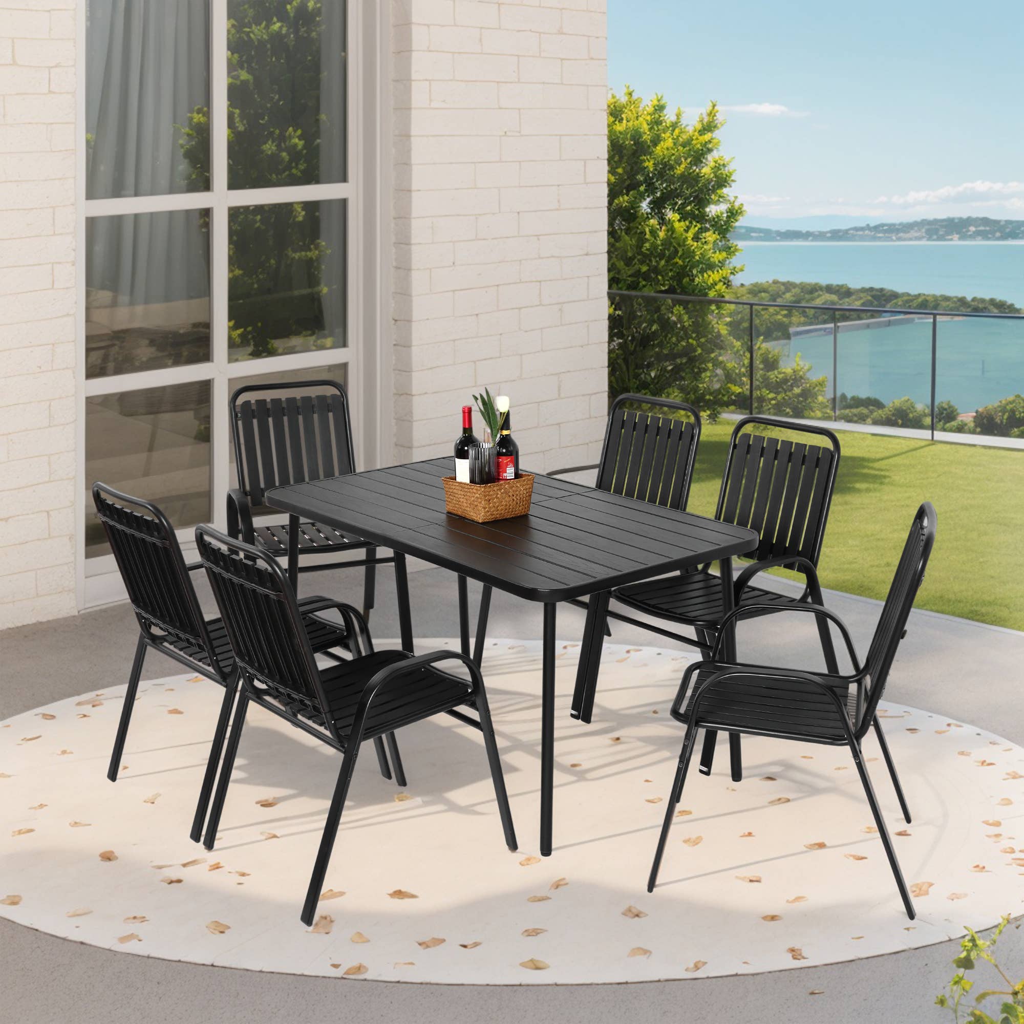 HOMYCASA DESIGN INC - Wholesale Patio Set - All-Weather Outdoor Patio Furniture Sets for Backyard Garden71