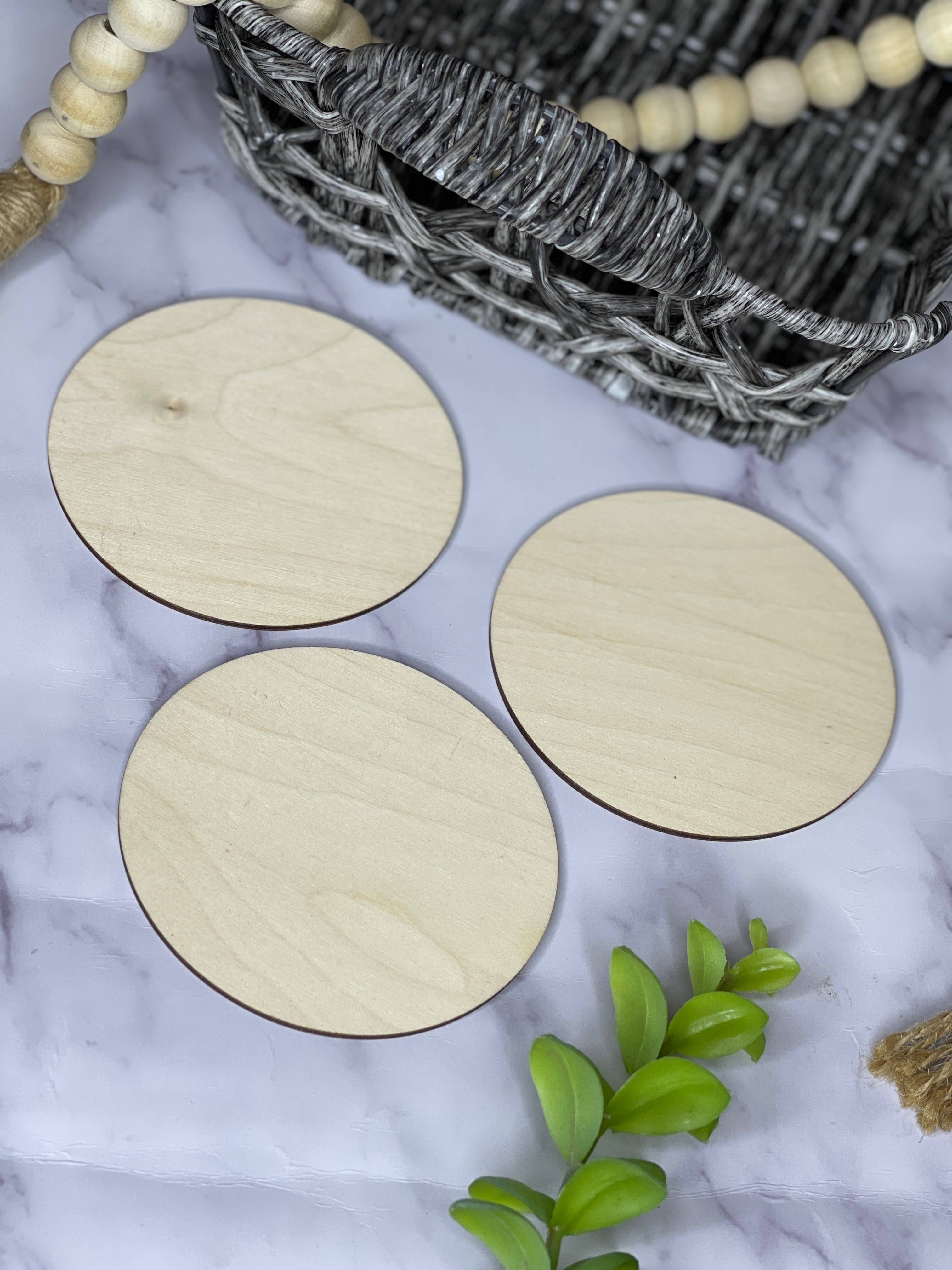 Craft in by Raquel - Venta al por mayor Recortables - Recorte en blanco redondo1