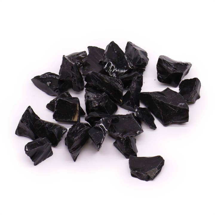 Raw Crystals (500g) - Black Agate for wholesale by Ancient Wisdom