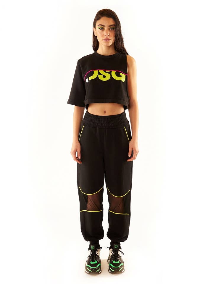 SORT/SYRE SOMMER SVED SWEATSHIRT for engroshandel hos DSG