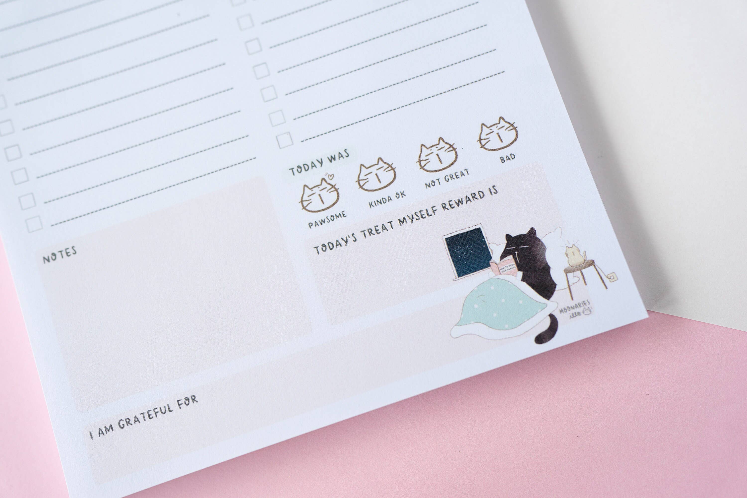 Moonaries illo - Wholesale Planner - Black cat daily planner3