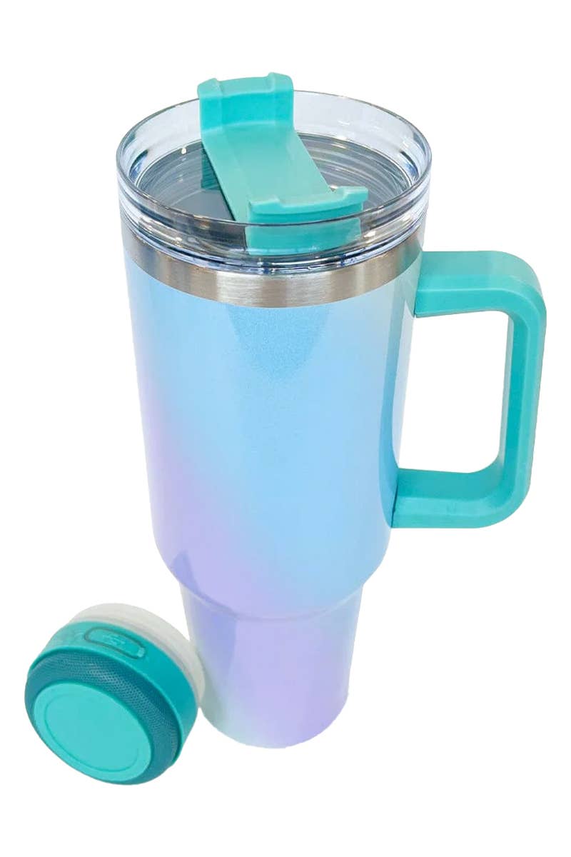Cap Zone - Wholesale Insulated Mug/Tumbler - Ombre Wireless Bluetooth Speaker Insulated Tumbler5