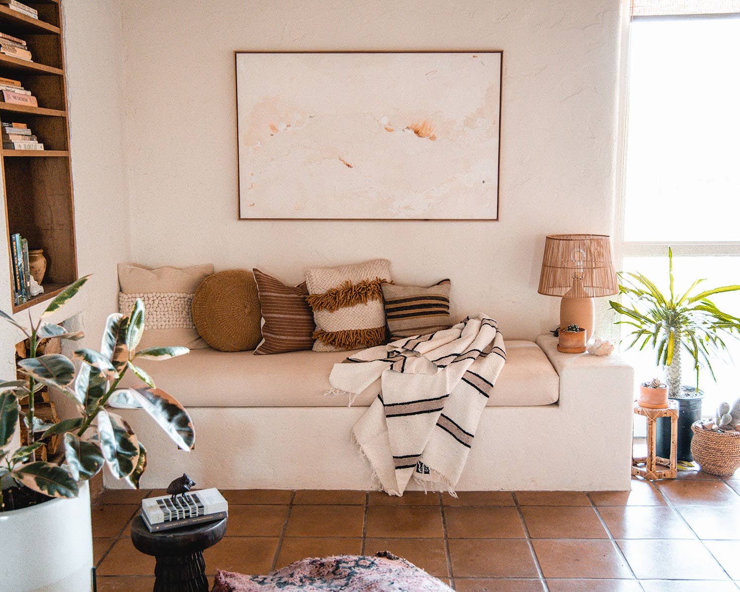 Tribe and True – Engroshandel Tæppe – Desert Lines//Håndvævet tæppe1