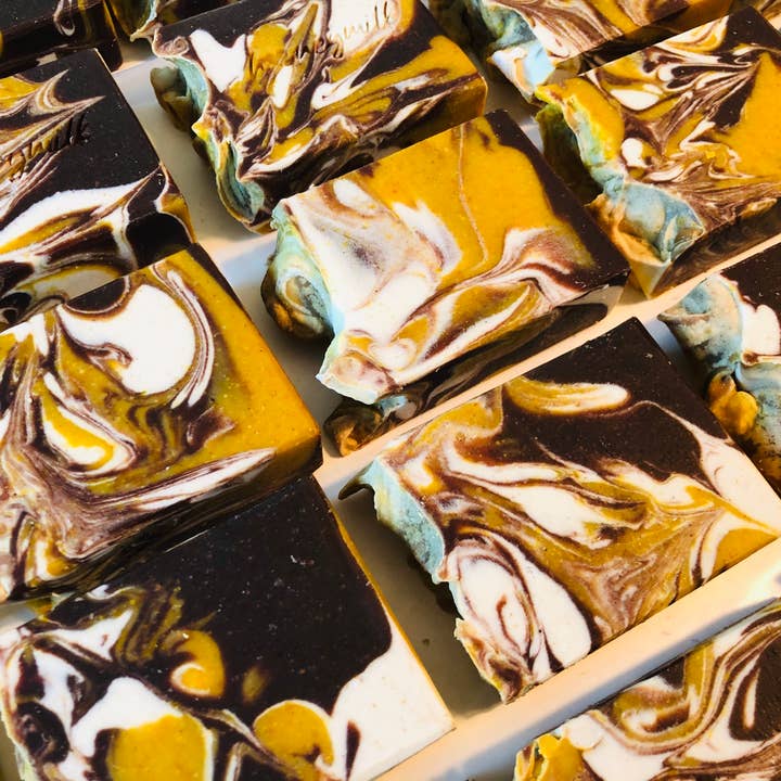 HoneyMilk - Wholesale Bar Soap - “I Am Brave” (Indian Sandalwood + Lavender) Soap