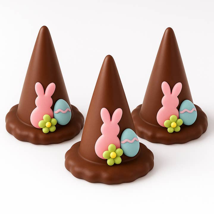1.25oz Flopsy Bunny Easter Party Hat (Bulk) Case of 48 for wholesale by Sweet Shop USA