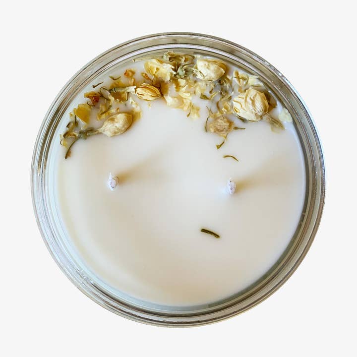 Jasmine Sencha Candle for wholesale by 7th Street Candle Co