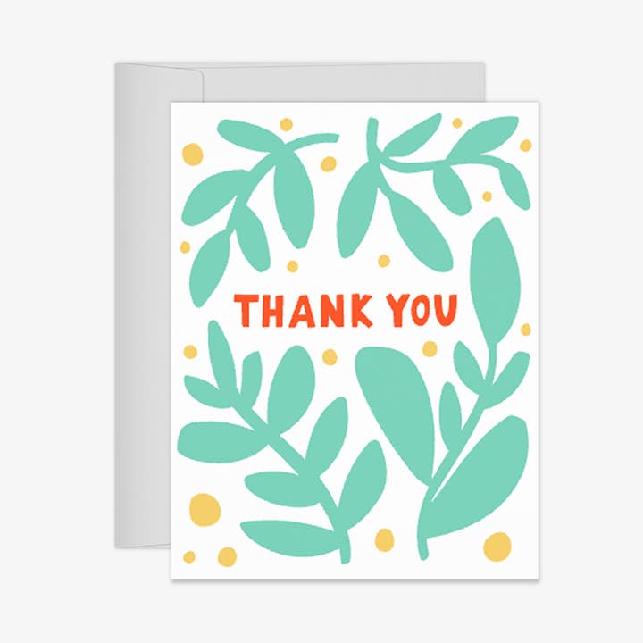 Bedankt Leaves Card voor wholesale door LIEFdesign