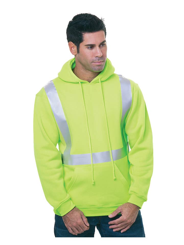 AST Sportswear - Wholesale Safety shirt – Men's - 3796 Pullover Hi Vis1