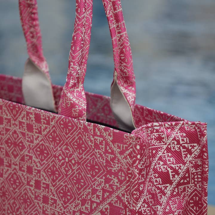 MIRAMAR Store - Venta al por mayor Bolsa de asa- Mujer - Bolsos tejidos, bolso de mano para mujer, hecho a mano en Marruecos