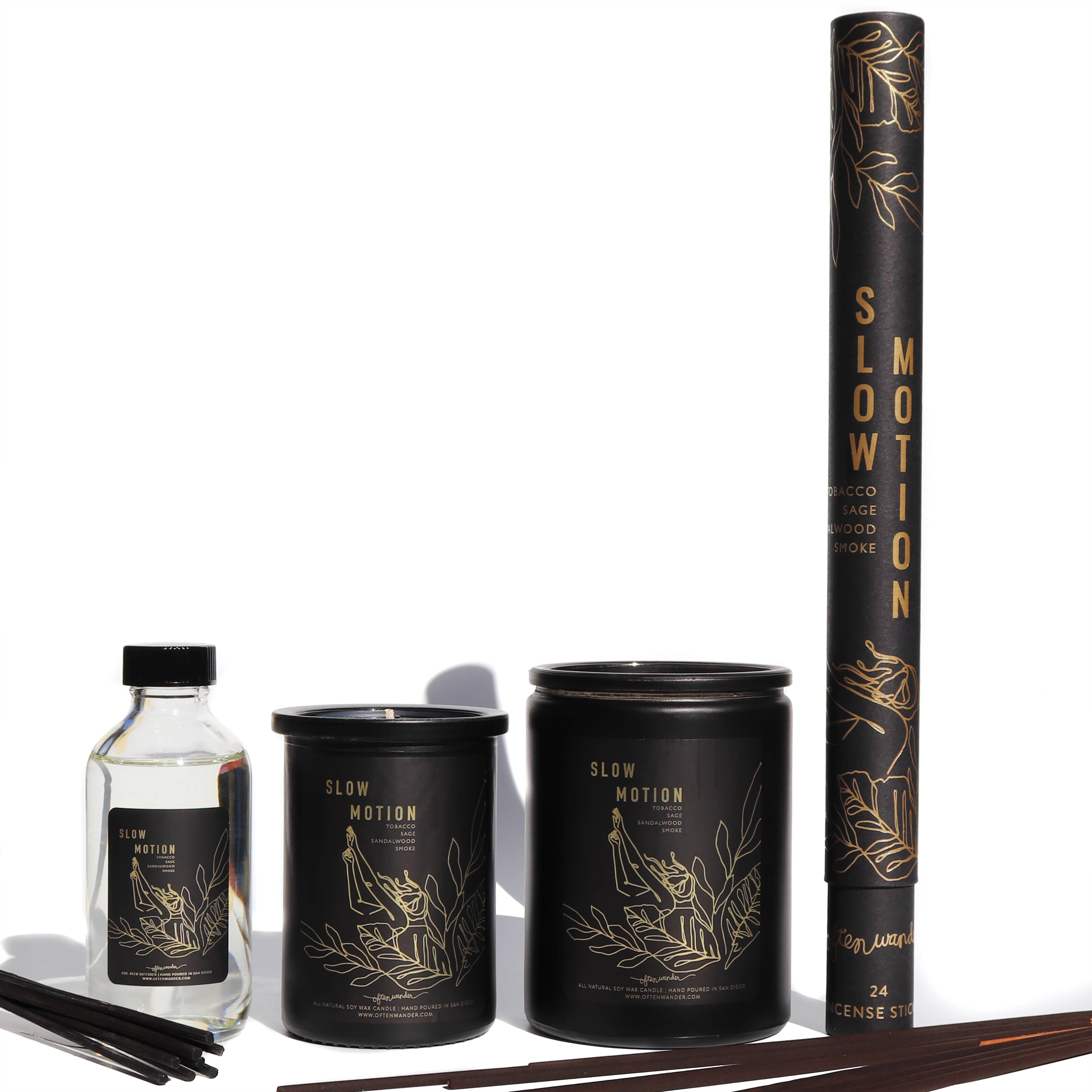 Often Wander - Vente Bougie en bocal - Slow Motion - Bougie d'ambiance2