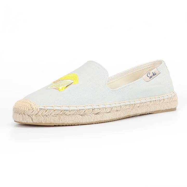 Sea Star - Wholesale Flats - Women's - Bayside Beach Club Espadrille Lemon Sky2