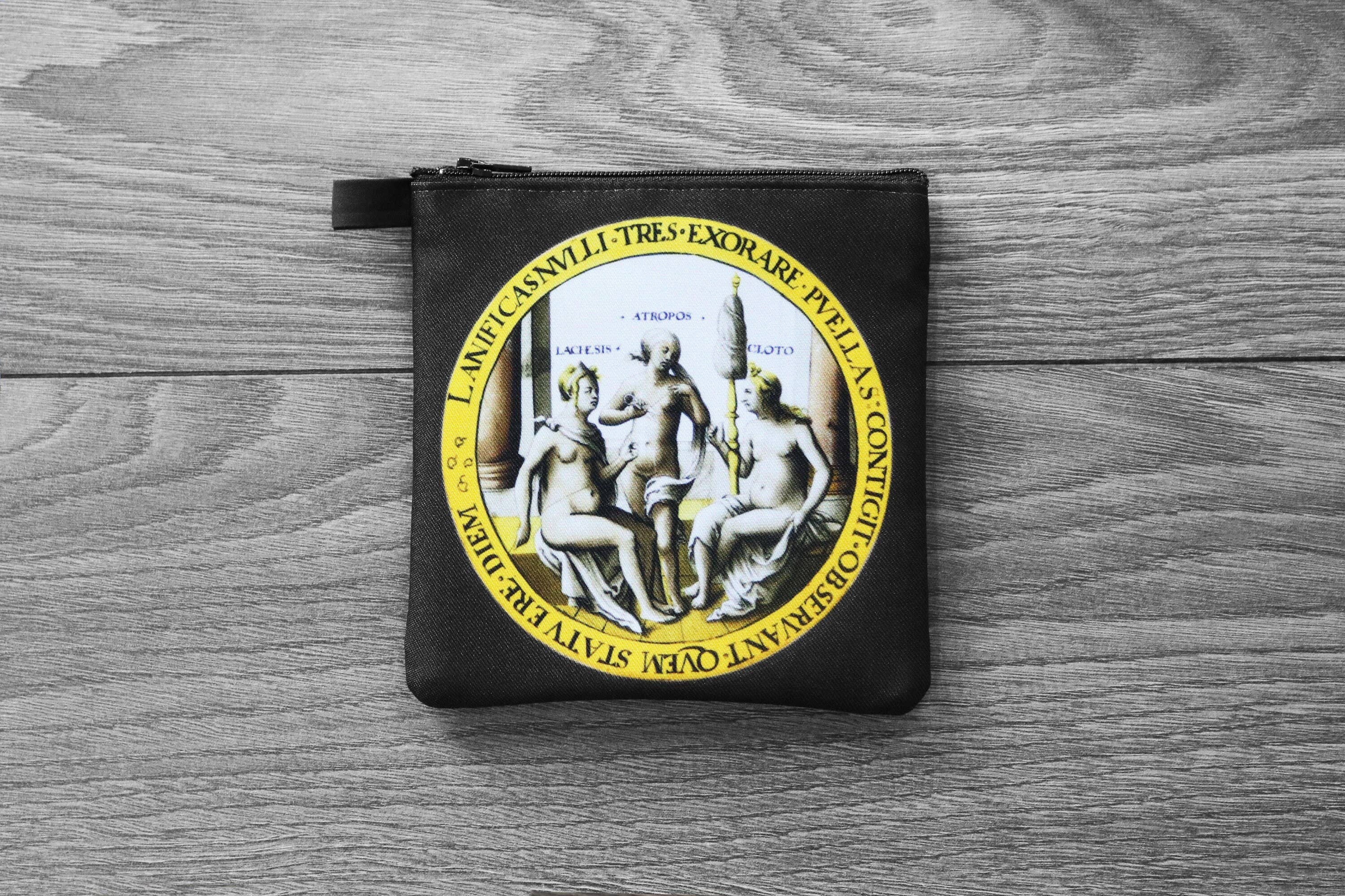 renaissance fair - Wholesale Coin Purse - Women's - the Three Fates - twill coin case - Tondo, by Hans Vischer1