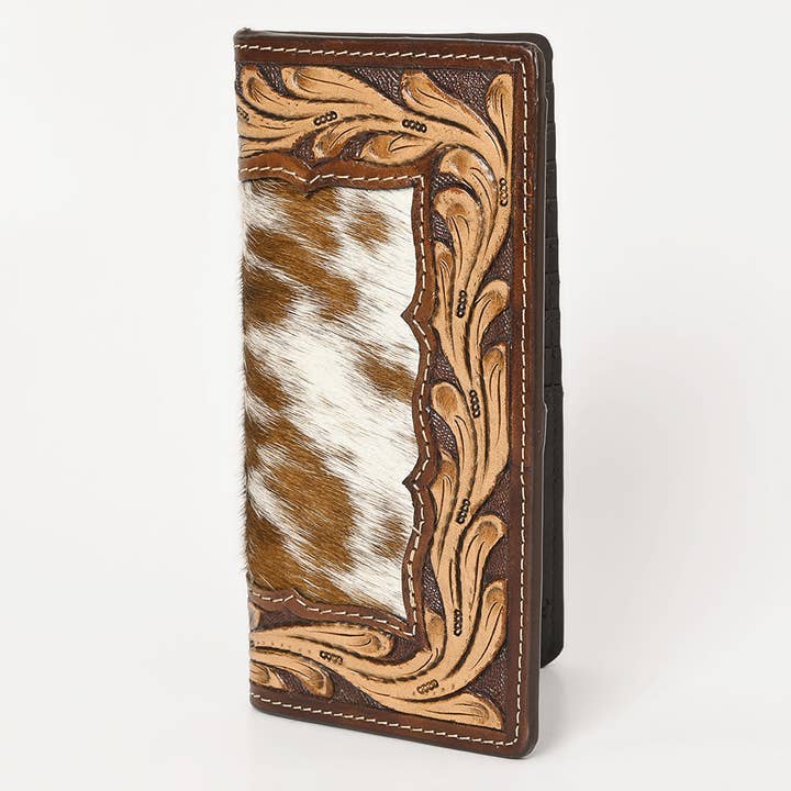 BEBGM183-Western Leather Bifold Wallet for wholesale by LS Western