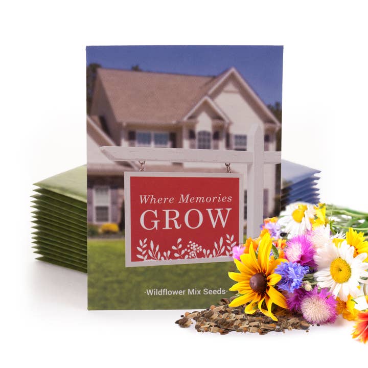 Bentley Seed Co. - Wholesale Plant Seeds - Where Memories Grow Realtor - Wildflower Mix Seed Packets