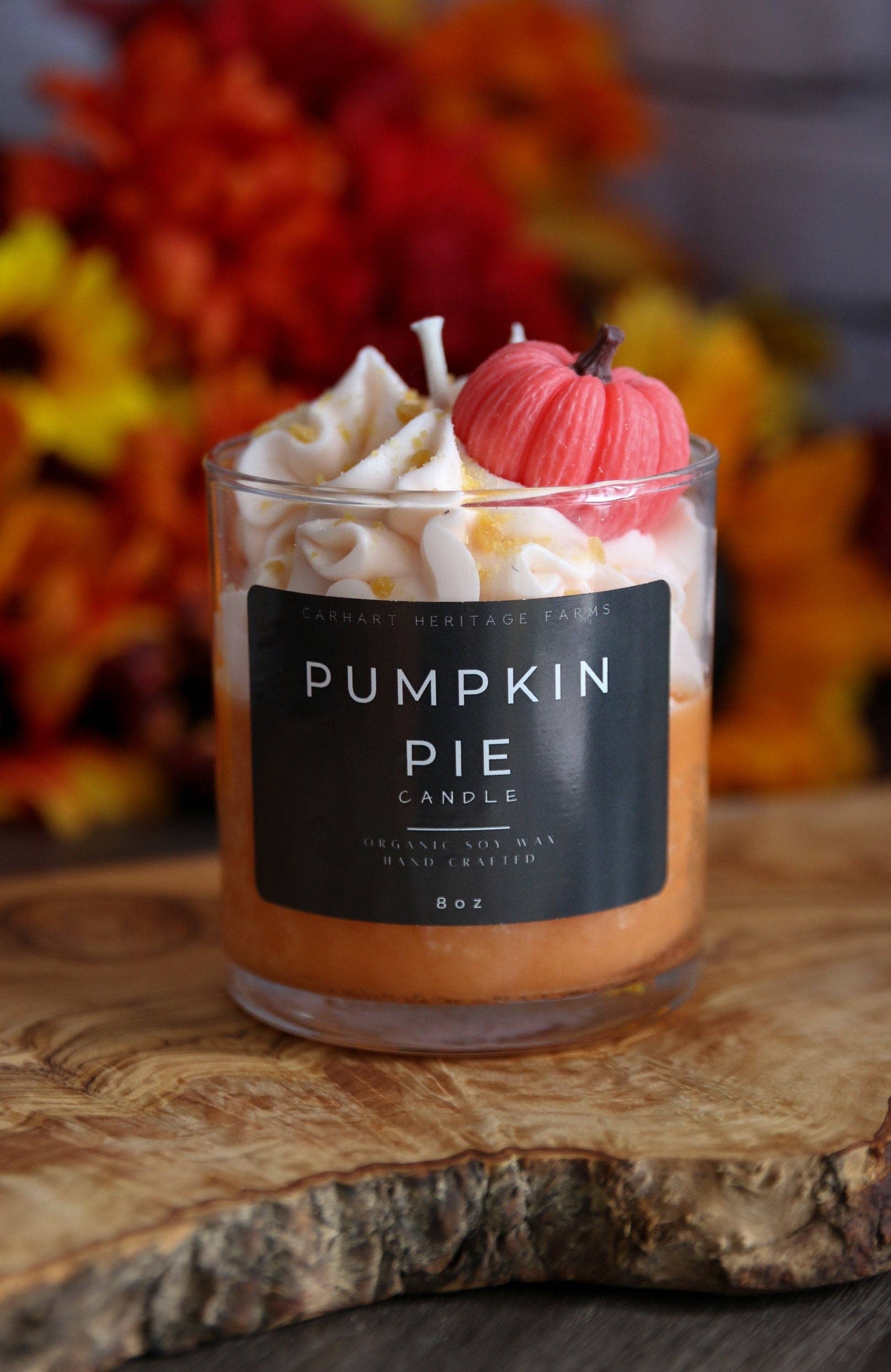 Carhart Heritage Farms - Wholesale Novelty Candle - Pumpkin Pie Candle1