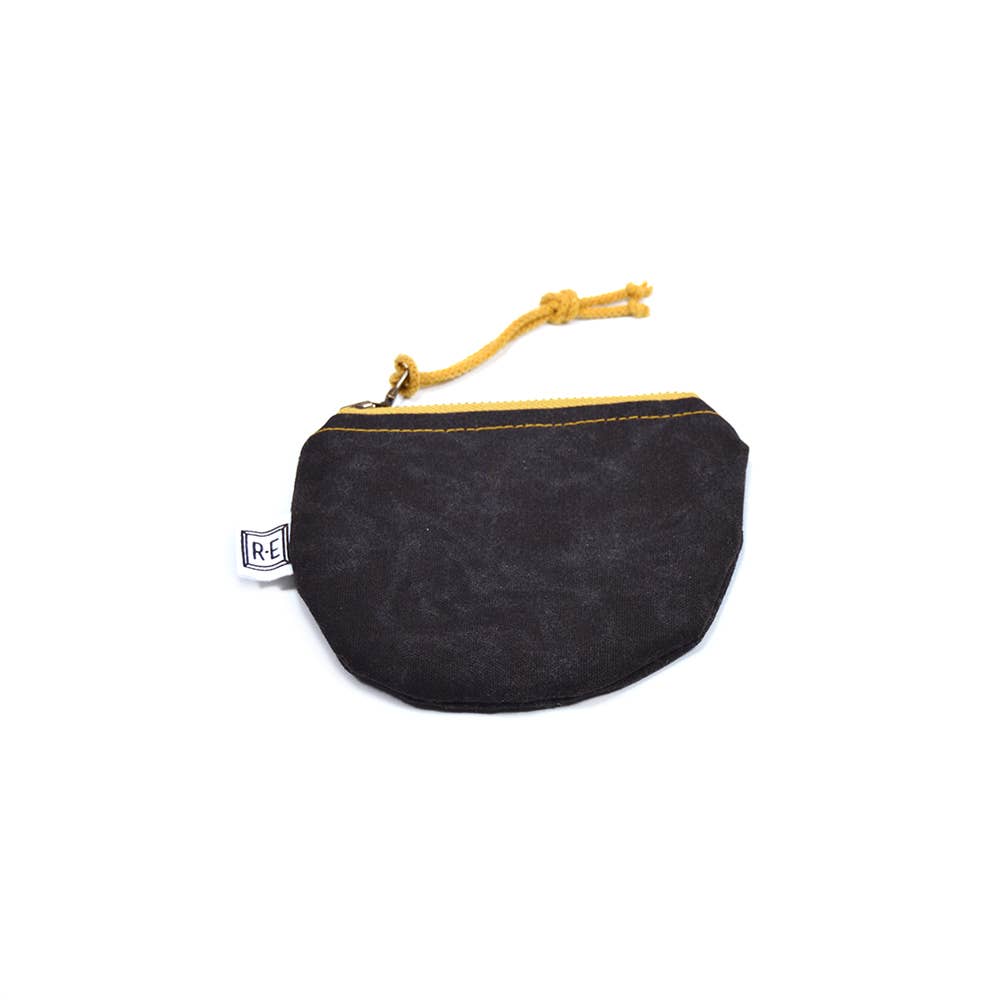 Rachel Elise Studio - Wholesale Coin Purse - Women's - Coin Purse - Waxed Canvas // Vegan Coin Pouch1