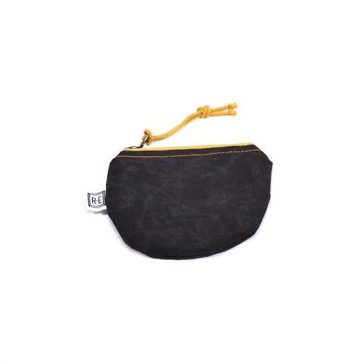 Rachel Elise Studio - Wholesale Coin Purse - Women's - Coin Purse - Waxed Canvas // Vegan Coin Pouch1