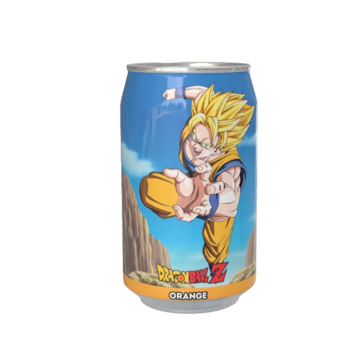 Kawaji - Wholesale Soda/Carbonated Drink - Dragon Ball Z Goku Orange Flavour Soda Can 330ml