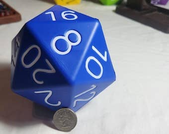 Cultivation Games - Wholesale Dice - Big Foam Dice 4 inch D20's (11 colors) by Zucati4