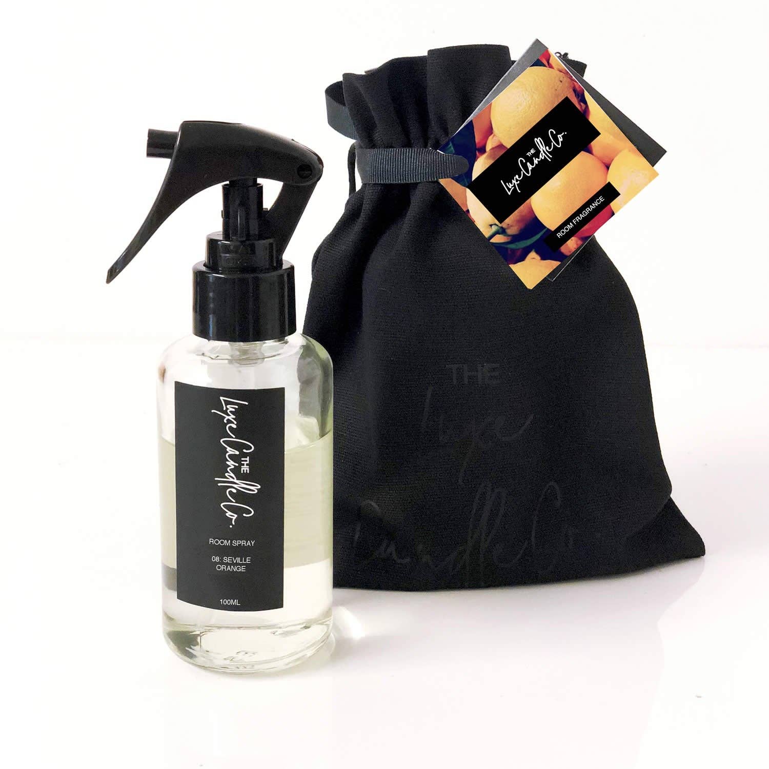 The Luxe Candle Co – wholesale Marschaller – RUMMET SPRAY. 08: SEVILLA ORANGE. 100ML4