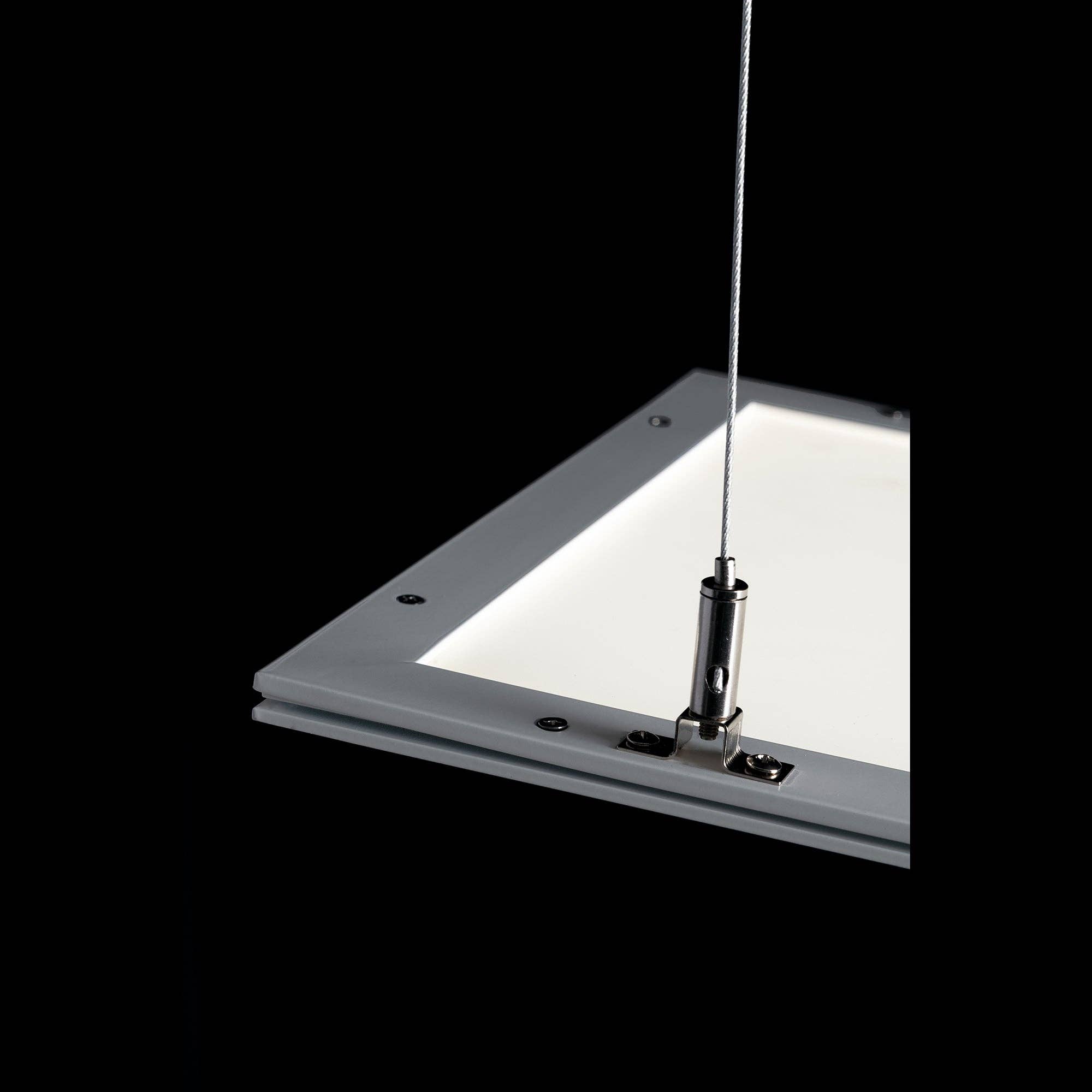 Gruppo F.T - Wholesale Chandelier/Hanging Light - 40W LED panel in aluminum with white finish and double light emission, natural light3