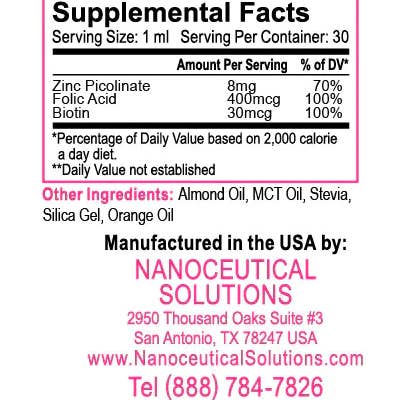 Nanoceutical Solutions – Großhandel Nahrungsergänzungsmittel/Vitamin zum Einnehmen – Nano-Anagen3