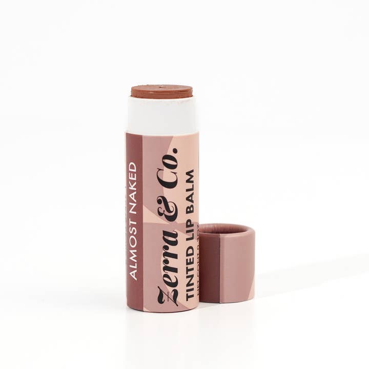 Zerra & Co. - Wholesale Lip Balm - Tinted Lip Balm | Vegan Sheer Jumbo Zero Waste Lip Balm4
