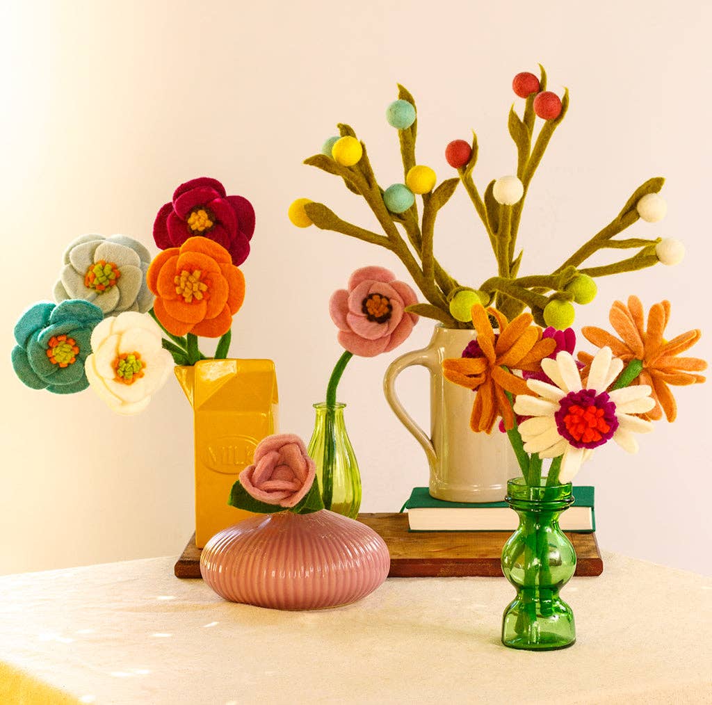 Global Goods Partners - Wholesale Artificial Flowers - Felt Poppy Flower8