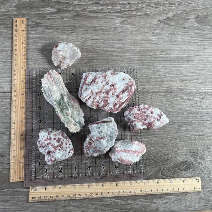 Keystone Crystals - Wholesale Spiritual Stone/Crystal - Pink Tourmaline in Quartz Wholesale - 3LB Bulk Lot2