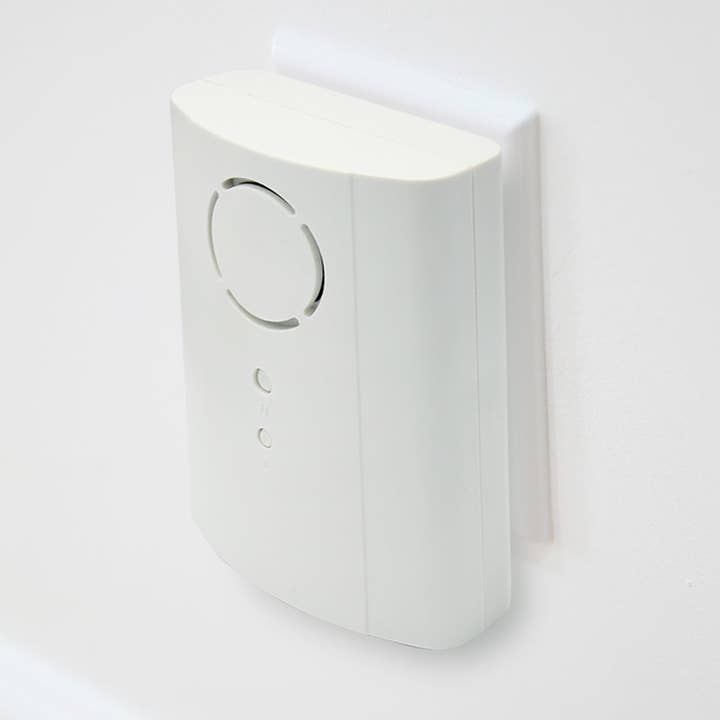 IQ America Wireless Plugin Door Bell with Pushbutton 2 Melody Notes 100 foot Range White for wholesale by FLI Products