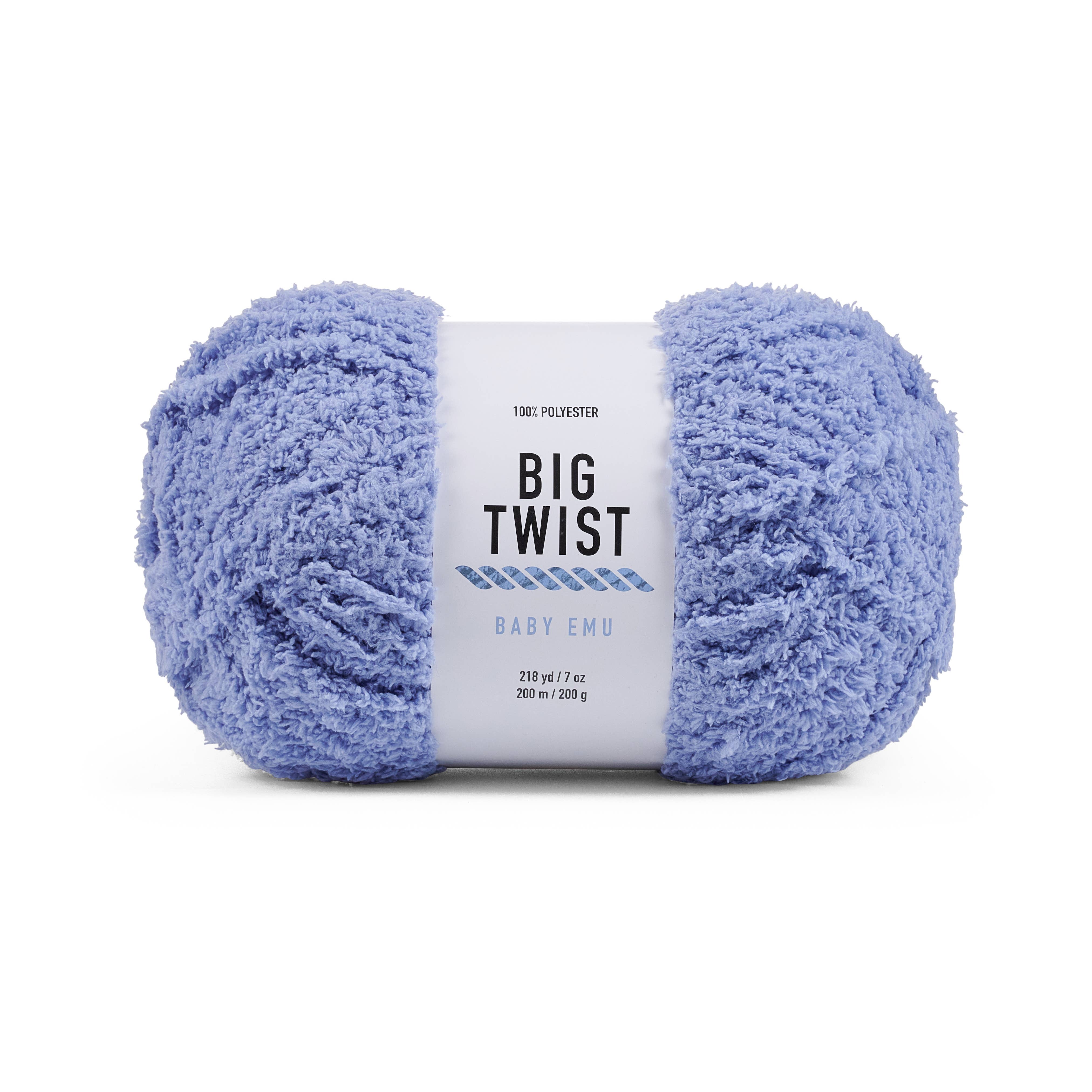 Crafted by Catherine - Wholesale Yarn - Big Twist Baby Emu Yarn | 7oz/200g | Bulky #5 | Pack of 48