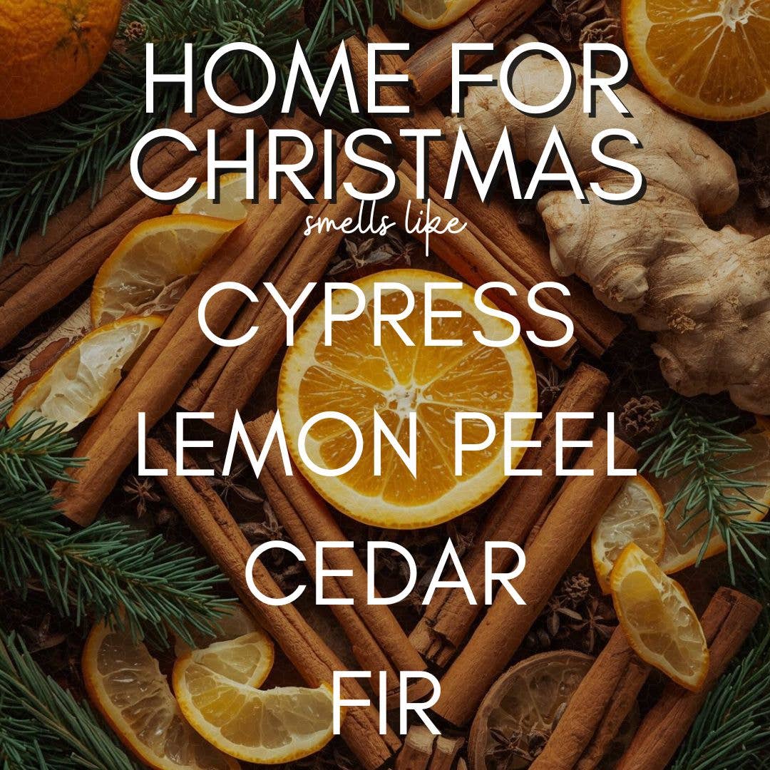 The Diya Co - Wholesale Jar/Filled Candle - 12 oz White Label Holiday Collection | Coconut-Soy Candles 11