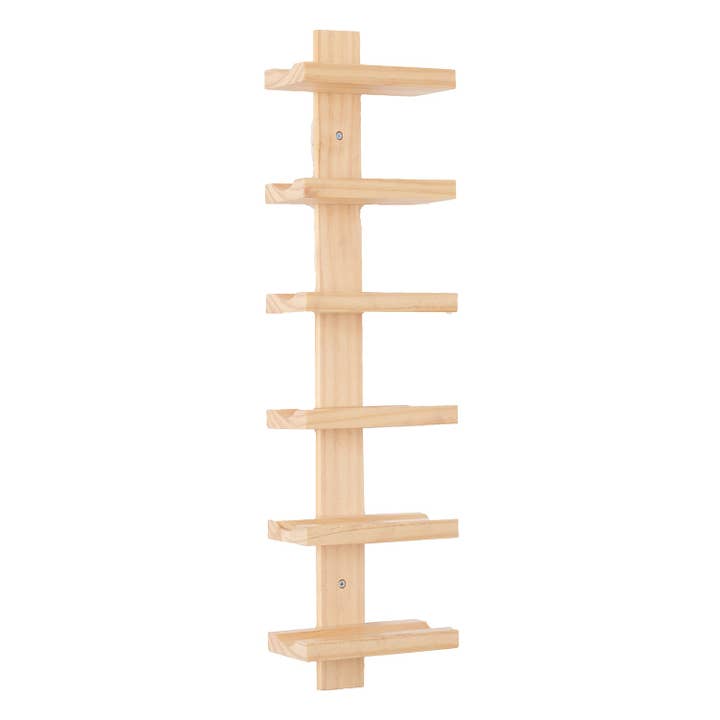 Wholesale Gifts Tomorrow - Wholesale Wine Rack - 6 bottle Vertical Wooden Wine Rack - Pine (75cm)5