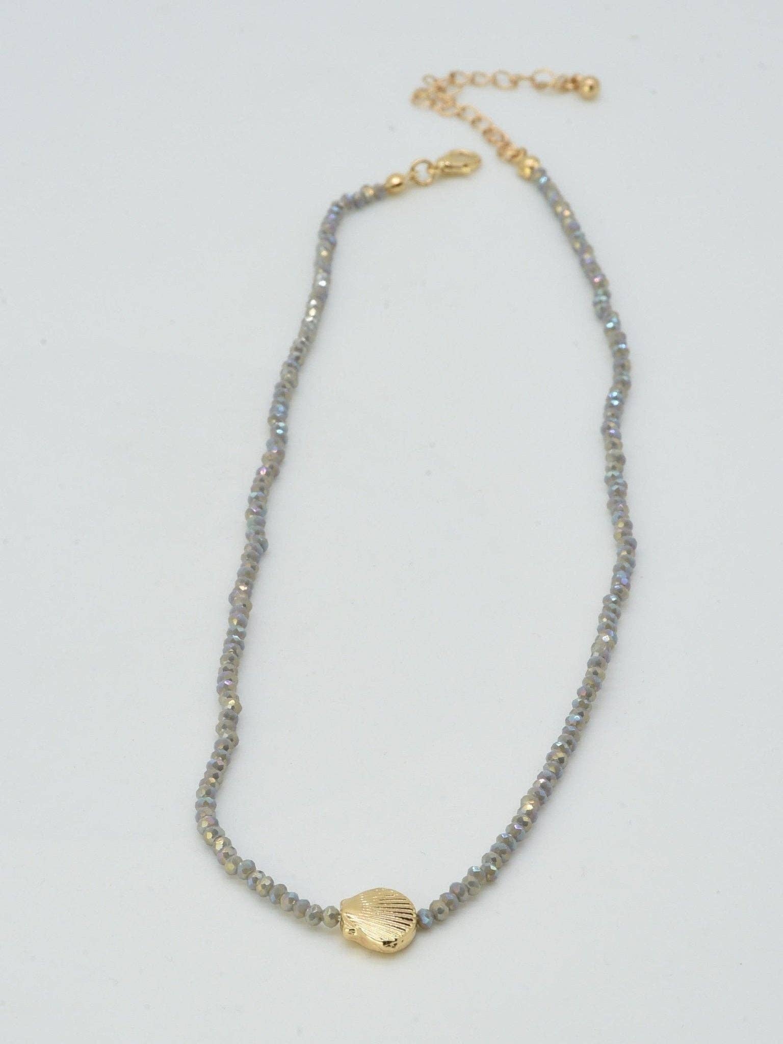 MiMi Wholesale - Wholesale Pendant/Charm Necklace - CN4372 Beaded Shell Pendant Necklace15